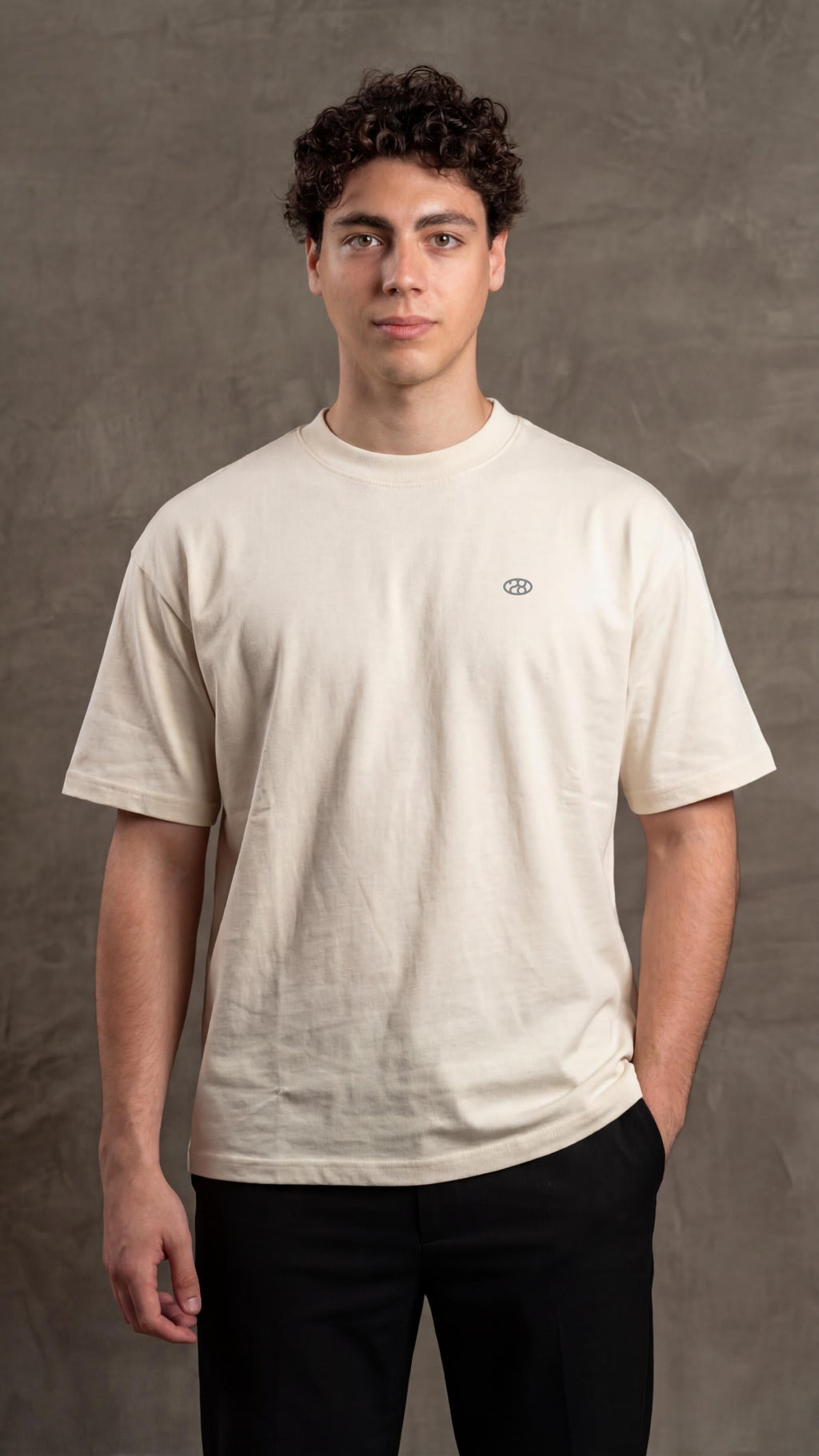 Bare White Tee
