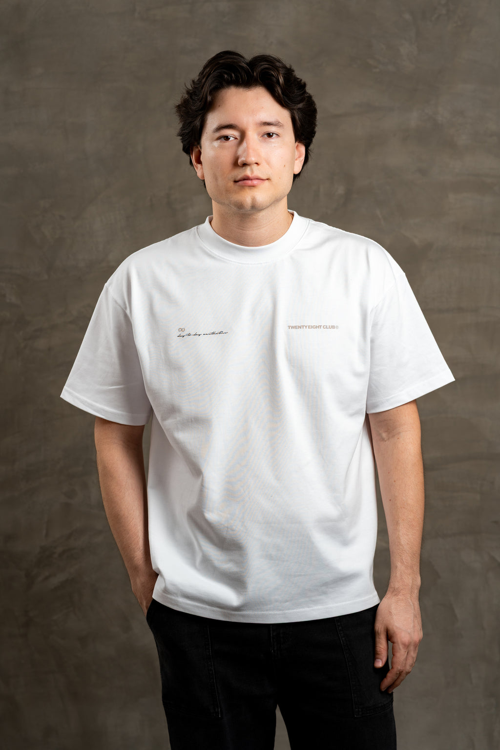 day-to-day "Cloud White" Tee