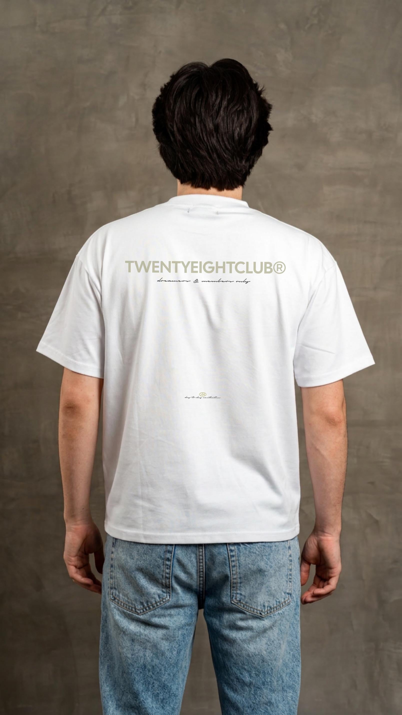 Cloud White "Dreamers" Tee